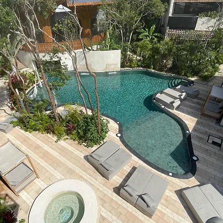 Adorable Departamento 5 Min Zona Hotelera * Tulum