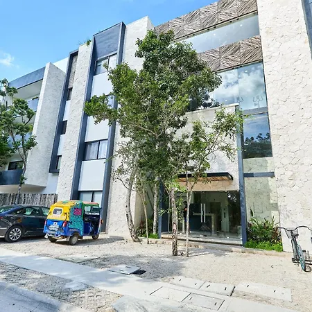 Marvelous In Aldea Zama With Private Balcony, Rooftop Pool, Gym & Workspace Apartment
