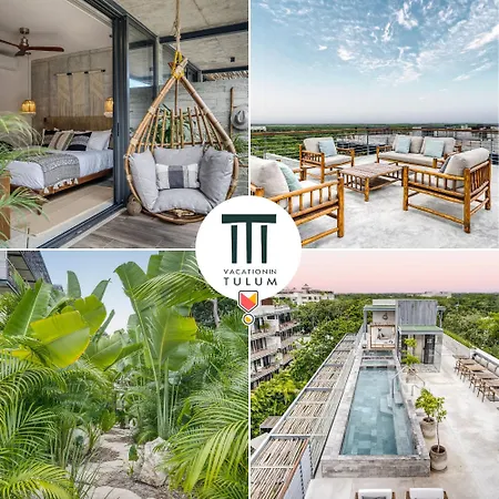 Waterworld 2br W Cenote -lagoons - Big Gym Tulum