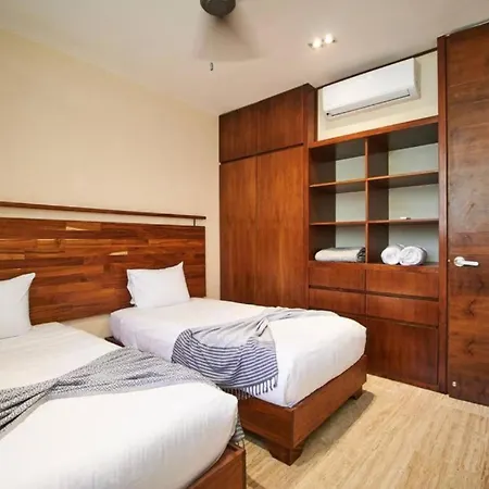 Apartamento Disfruta De En Aldea Zama Con Piscina Privada Y Seguridad 24 7