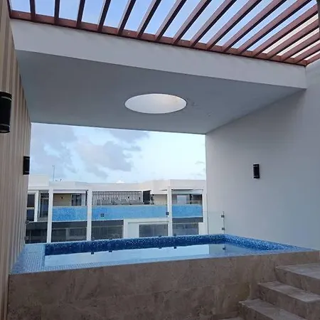 Apartment Pent H Sin Cocina Con Piscina Gaia