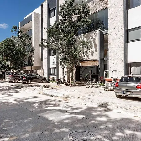 Moderno Departamento Ecochic En Aldea Zama * Tulum