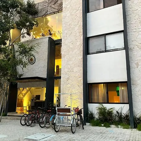 Moderno Departamento Ecochic En Aldea Zama Tulum