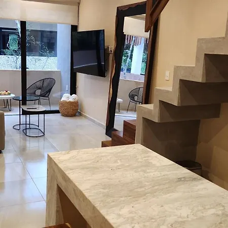 Amplio Departamento Con Balcon Y Cocina * Tulum