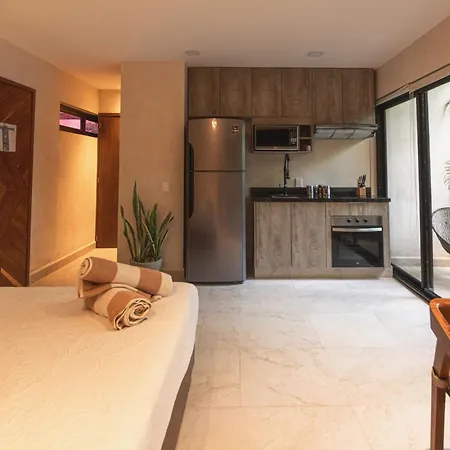 Apartment Cacao - With Exterior Plunge Pool Washer & Dryer Tulum