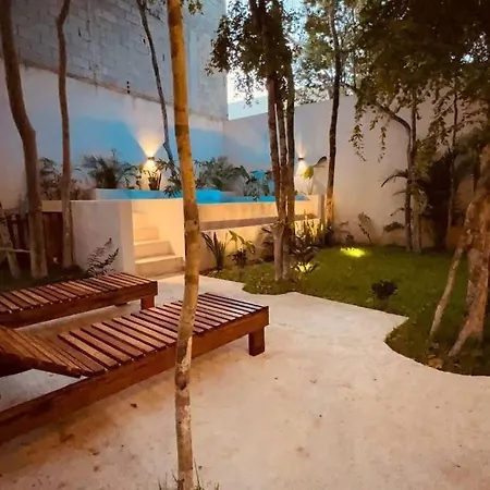 Apartment El Nido Private Pool & Garden Tulum