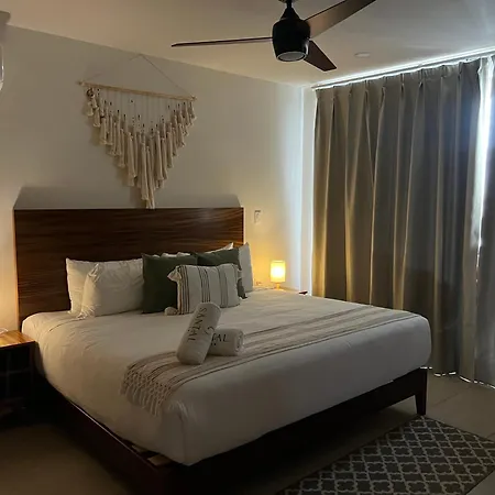 Apartment New Studio P/2, Alberca, Balcon Privado Tulum