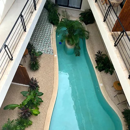 New Studio P/2, Alberca, Balcon Privado Apartment