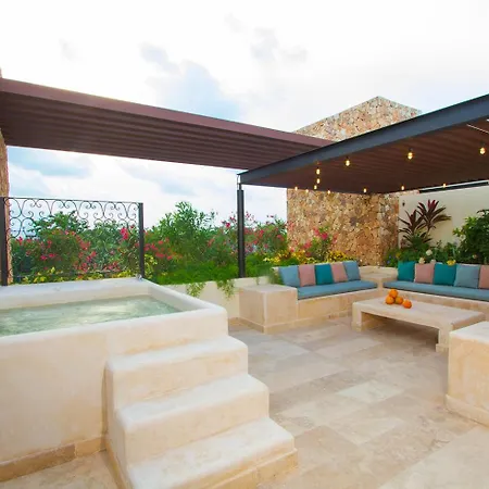 3br Penthouse With Private Rooftop And Jacuzzi And Club Access Apartment Tulum