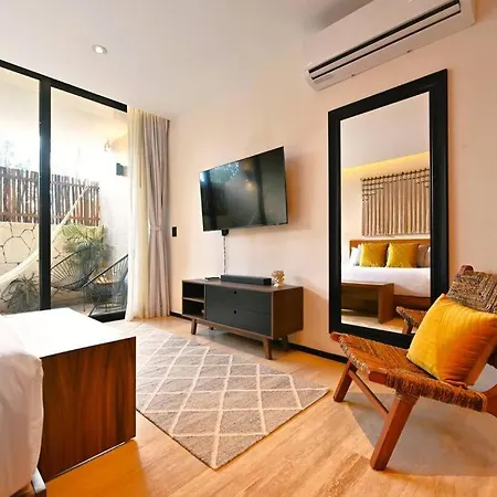 Hyde 104 Enjoy Private Plunge Pool+2 Free Bike+gym+roof Tulum