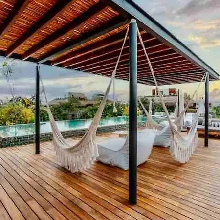 Apartment Luxury Condo, Infinity & Cenote Pools, Miraluna, Aldea Zama