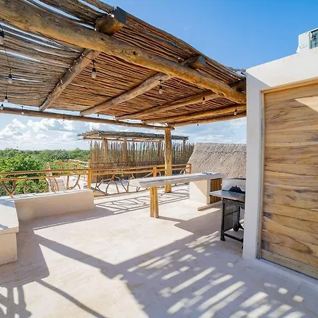 Apartment 2brprivate Pool/local Vibe & Tuluminati Atmosphere Tulum