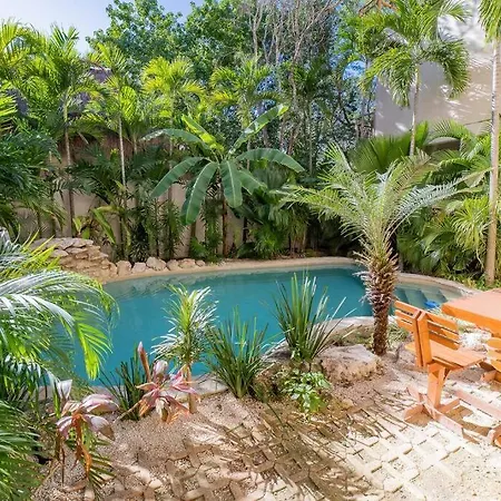 Apartment 2brprivate Pool/local Vibe & Tuluminati Atmosphere