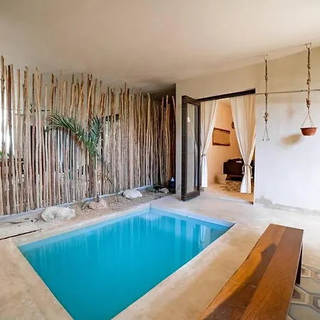 Apartment 2brprivate Pool/local Vibe & Tuluminati Atmosphere Tulum