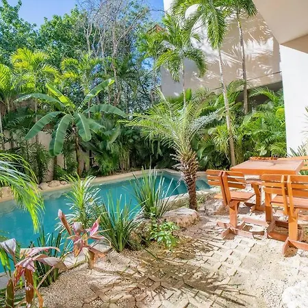 2brprivate Pool/local Vibe & Tuluminati Atmosphere * Tulum
