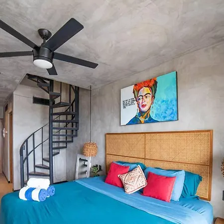 Apartment Frida Mexicanstudio With Private Pool *