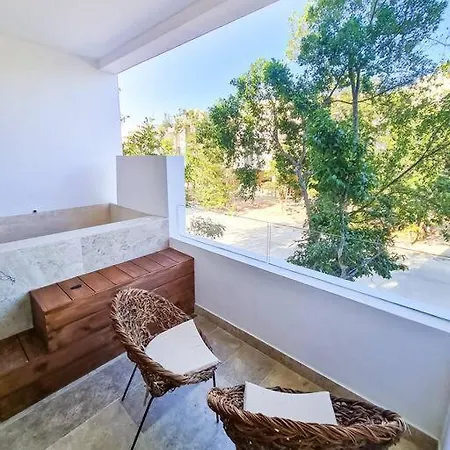 Apartment Sunrise /aldea Zama, Private Pool With-fast Wifi *