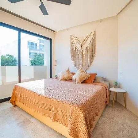 Crystal Style And Elegance, Walking 2 Rest,markets Apartment Tulum