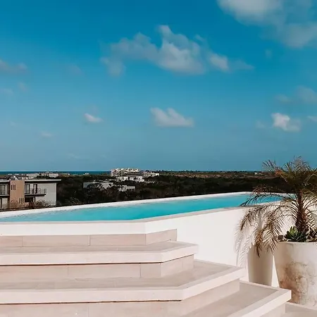 Jungle With Ocean View Rooftop Pool & Gym Apartment Tulum