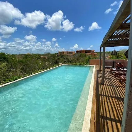 Apartment Oasis En Tulum! Estudio Amplio Con Albercas Y Gyms