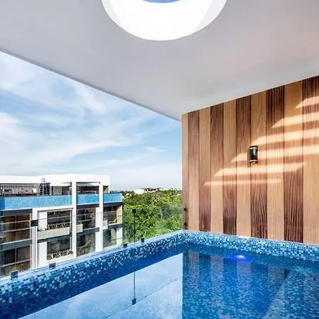Ph With Privatepool In Aldeazama Apartment Tulum