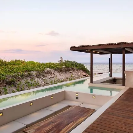Luxury Beachfront Penthouse With Private Pool Tulum