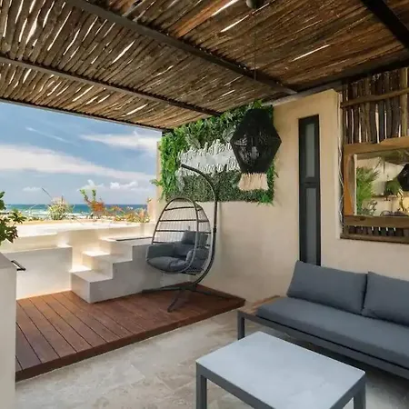 Apartment Luxury Beachfront Penthouse With Private Pool Tulum