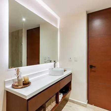 Lujoso Estudio Con Terraza Vista Alberca Apartment *