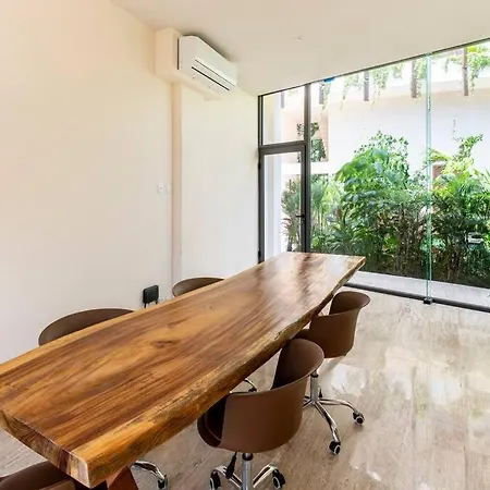 Lujoso Estudio Con Terraza Vista Alberca Apartment