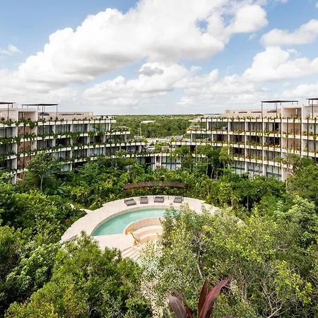 Apartment Lujoso Estudio Con Terraza Vista Alberca