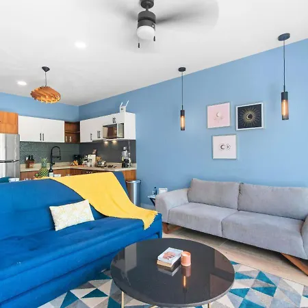 Modern Chic 1 Bedroom W/ Rooftop Infinity Pool Apartment Tulum