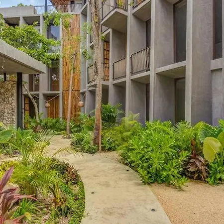 New 2 Bdr, Private Rooftop Pool, Gym And Cowork Apartment Tulum