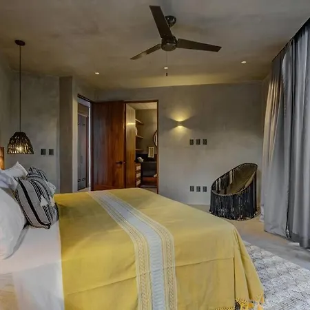 Apartment New 2 Bdr, Private Rooftop Pool, Gym And Cowork Tulum