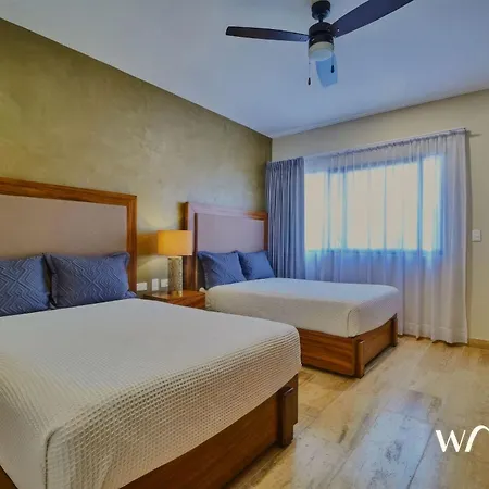 Spacious 2 Br. Jungle View Luxury W/prime Location Apartment Tulum