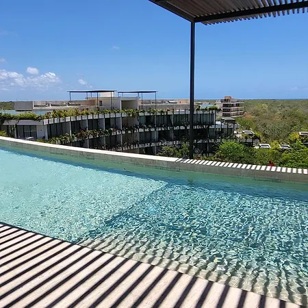 Apartment Lujoso Estudio Con Terraza Vista Alberca Tulum
