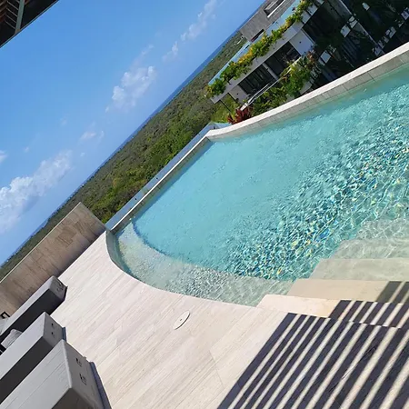 Apartment Lujoso Estudio Con Terraza Vista Alberca Tulum