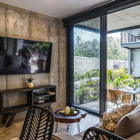 Apartment Waterworld 1br Cenote Rooftop Pools Gym