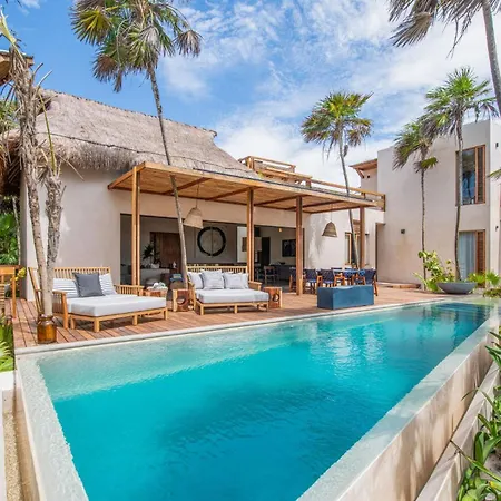 Kaan With 4 Bdrooms In Mexico Villa Tulum