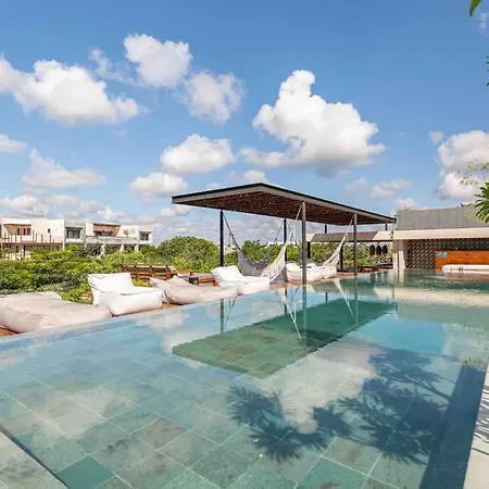 5 Star Luxury Penthouse /private Pool/cenote Pool Apartamento *