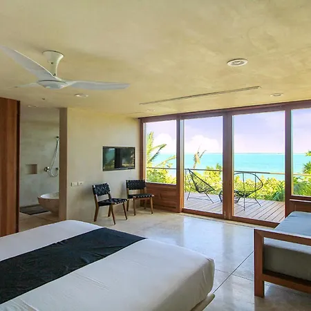 Villa Naiik With 4 Bedrooms In Boca Paila Mexico