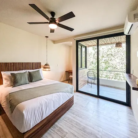 Botanic Departamento Doble En Con Alberca, Ac, Amenidades, Cerca De La Playa Tulum