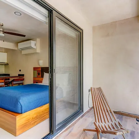 Equipped Studio Communal Pool And Lounge Fun Gym Holiday home Tulum