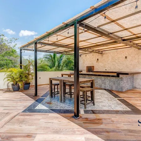 Equipped Studio Communal Pool And Lounge Fun Gym * Tulum
