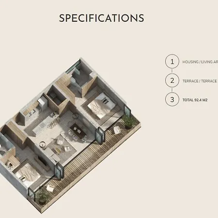 Waterworld 2br On Cenote Pools And Gym Club Apartamento *
