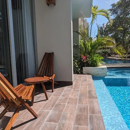 Luxury Poolside Haven Apartment Tulum
