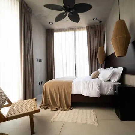 Luxury Twin Villas, 4 Private Pools, 2 Rooftops, Bbq, Near Villa Tulum