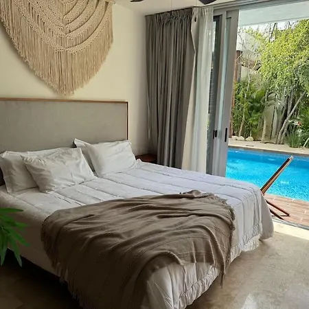 Luxury Poolside Haven Apartment Tulum