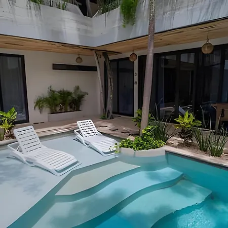 Elegant 2 Bdrm Apt W Gym & Pool Tulum