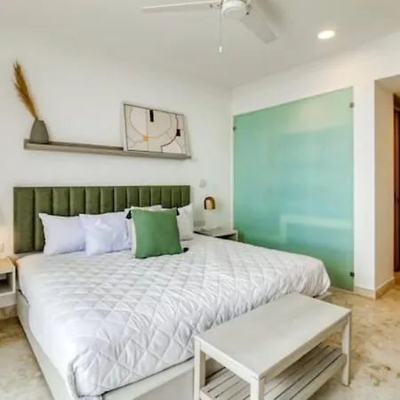 Apartment Beautiful With Rooftop Pool And Fitness Area Tulum