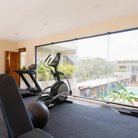 Studio Boutique Con Piscina Y Gimnasio En Bt Homes Tulum